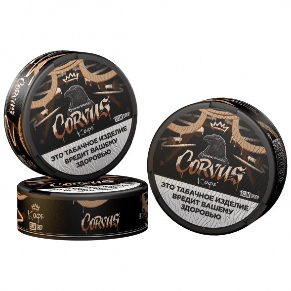 Табак жевательный CORVUS - Coffee Drop SLIM (13 грамм) купить в Самаре