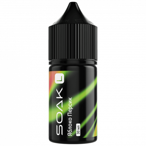 Жидкость SOAK L30 - Apple Peach Bonbon (Яблоко Персик, 30 мл, 2 мг) купить в Самаре
