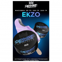 Табак Sapphire Crown - Ekzo (Фруктовое Мороженое, 200 грамм)