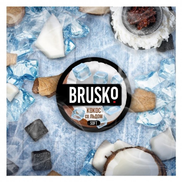 Смесь Brusko Medium - Кокос со Льдом (250 грамм) купить в Самаре