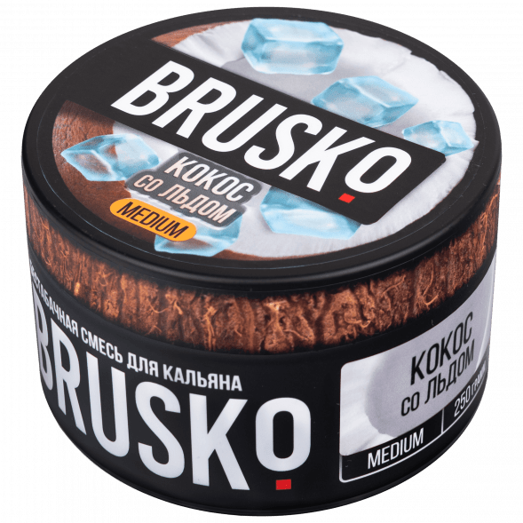 Смесь Brusko Medium - Кокос со Льдом (250 грамм) купить в Самаре