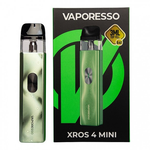 Электронная сигарета Vaporesso XROS 4 Mini - Ice Green (Зелёный Лёд) купить в Самаре