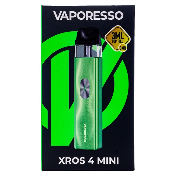 Электронная сигарета Vaporesso XROS 4 Mini - Ice Green (Зелёный Лёд) купить в Самаре