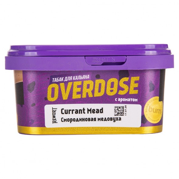 Табак Overdose - Currant Mead (Смородиновая Медовуха, 200 грамм) купить в Самаре