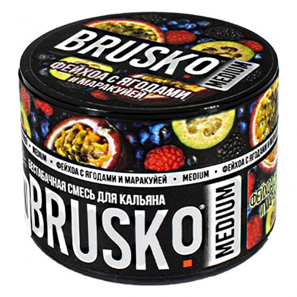 Смесь Brusko Zero - Фейхоа с Ягодами и Маракуйей (50 грамм) купить в Самаре