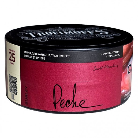 Табак Trofimoff&#039;s Burley - Peche (Персик, 25 грамм) купить в Самаре