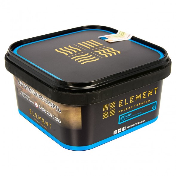 Табак Element Вода - Maui (Ананас и Папайя, 200 грамм) купить в Самаре