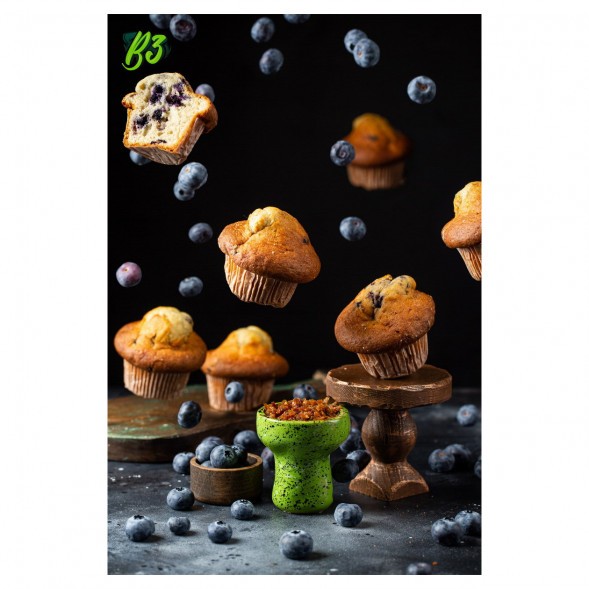 Табак B3 - Blueberry Muffin (Черничный Маффин, 50 грамм) купить в Самаре