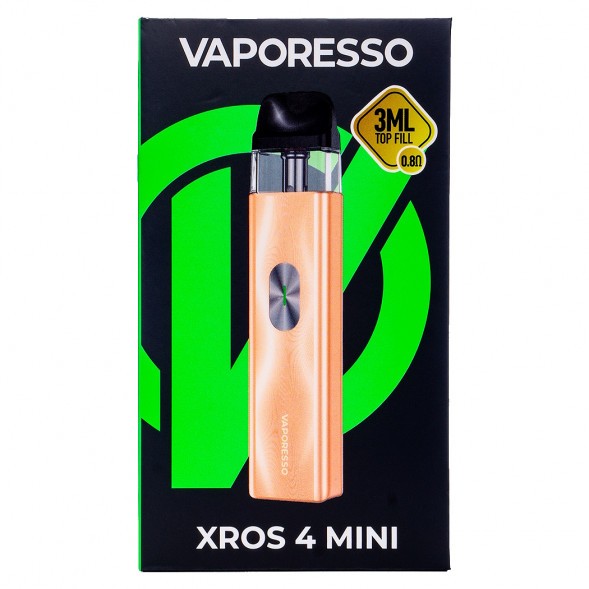 Электронная сигарета Vaporesso XROS 4 Mini - Champagne Gold (Золотое Шампанское) купить в Самаре