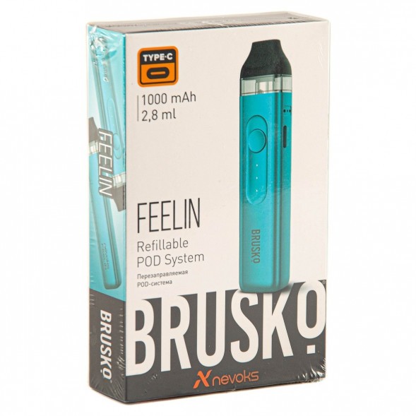 Электронная сигарета Brusko - Feelin (Бирюзовый) купить в Самаре