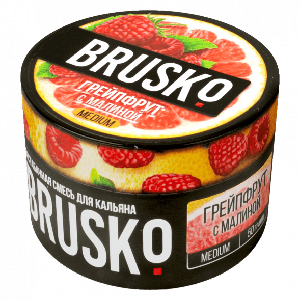 Смесь Brusko Medium - Грейпфрут с Малиной (50 грамм) купить в Самаре