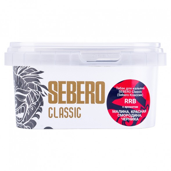 Табак Sebero - RRB (Малина, Красная Смородина, Черника, 200 грамм) купить в Самаре