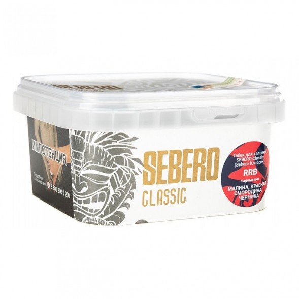 Табак Sebero - RRB (Малина, Красная Смородина, Черника, 200 грамм) купить в Самаре
