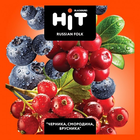 Табак BlackBurn HiT - Russian Folk (Черника, Смородина, Брусника, 30 грамм) купить в Самаре