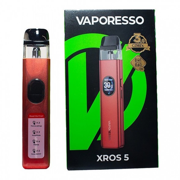 Электронная сигарета Vaporesso XROS 5 - Coral Red купить в Самаре