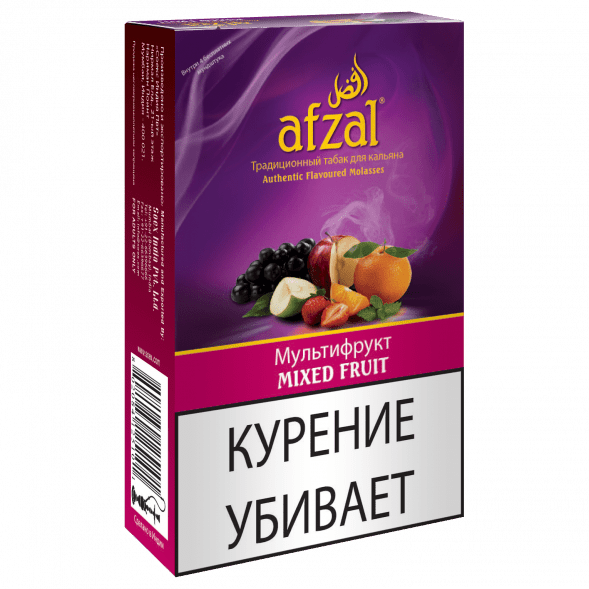 Табак Afzal - Mixed Fruit (Мультифрукт, 40 грамм) купить в Самаре