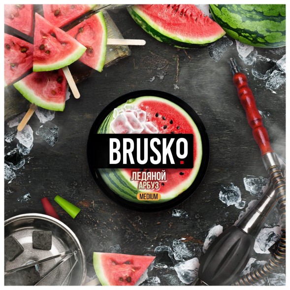 Смесь Brusko Medium - Ледяной Арбуз (50 грамм) купить в Самаре