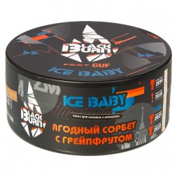 Табак BlackBurn - Ice Baby (Ягодный Сорбет с Грейпфрутом, 100 грамм)