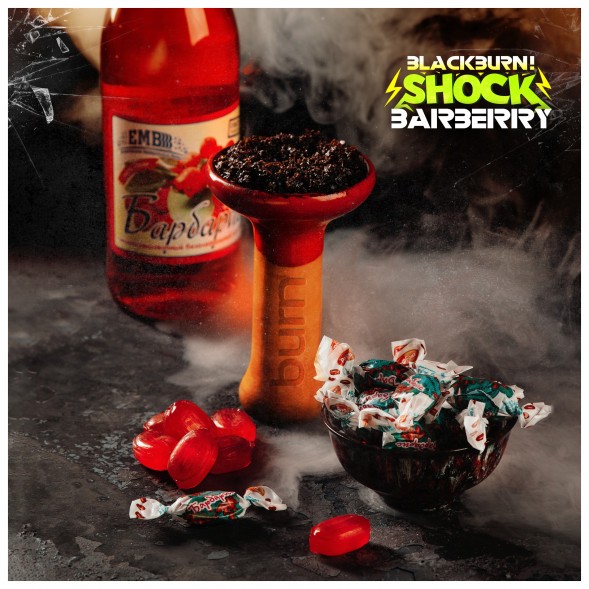 Табак BlackBurn - Barberry Shock (Кислый Барбарис, 25 грамм) купить в Самаре