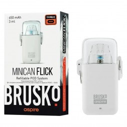 Электронная сигарета Brusko - Minican Flick (Белый)