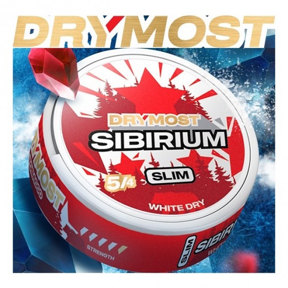 Табак жевательный DryMost - Sibirium Slim (12 грамм) купить в Самаре