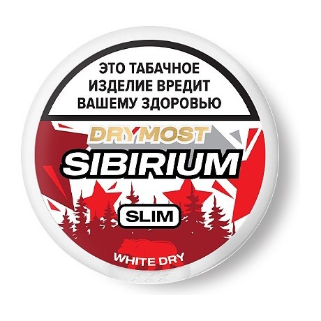 Табак жевательный DryMost - Sibirium Slim (12 грамм) купить в Самаре