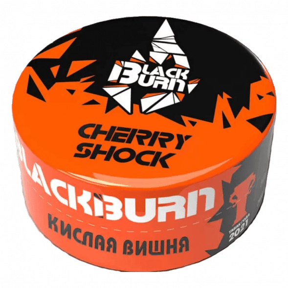 Табак BlackBurn - Cherry Shock (Кислая Вишня, 25 грамм) купить в Самаре