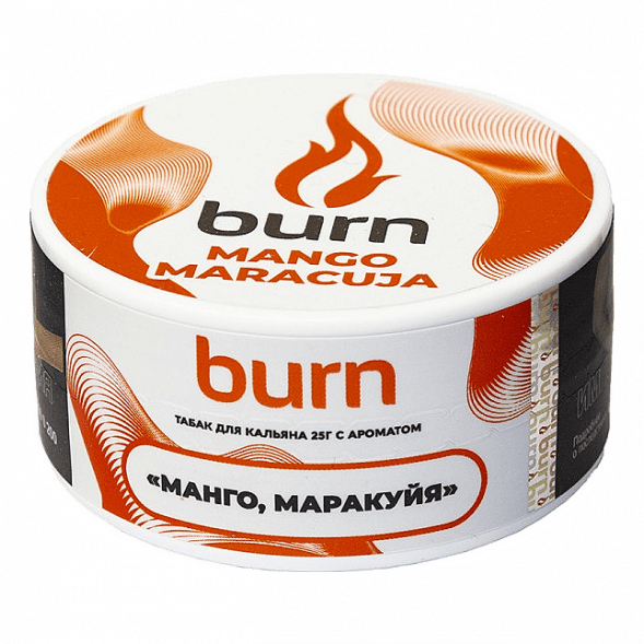 Табак Burn - Mango-Maracuja (Манго и Маракуйя, 25 грамм) купить в Самаре