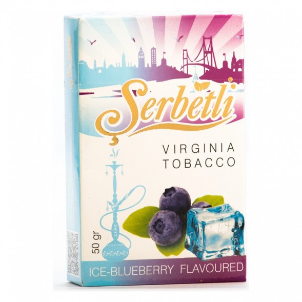 Табак Serbetli - Ice Blueberry (Голубика со Льдом, 50 грамм, Акциз) купить в Самаре