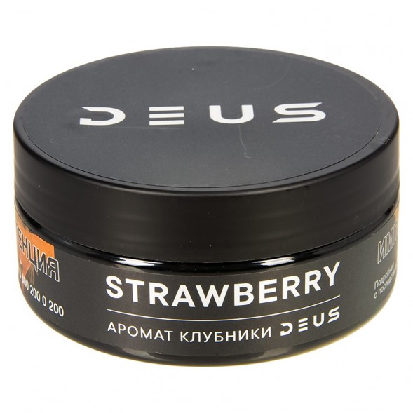Табак Deus - Strawberry (Клубника, 100 грамм) купить в Самаре