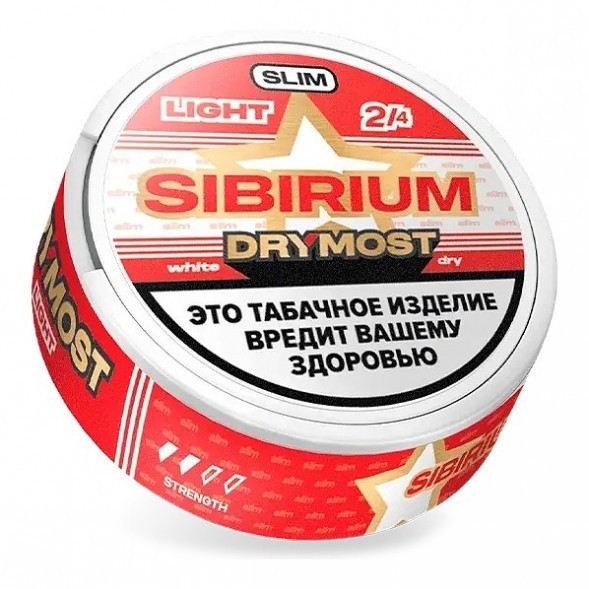 Табак жевательный DryMost - Sibirium Light Slim (12 грамм) купить в Самаре