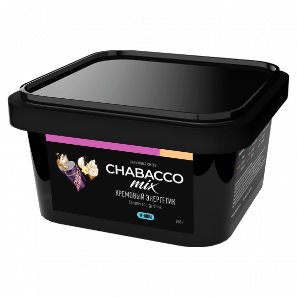 Смесь Chabacco MIX MEDIUM - Creamy Energy Drink (Кремовый Энергетик, 200 грамм) купить в Самаре
