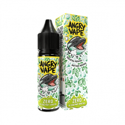 Жидкость Angry Vape Zero - Косатка Рогатка (Мятная Жвачка, 30 мл, без никотина)
