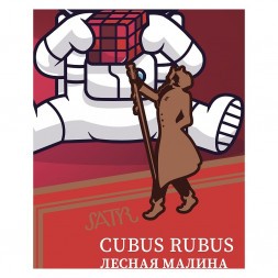 Табак Satyr - Cubus Rubus (Лесная Малина, 100 грамм)