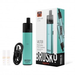 Электронная сигарета Brusko - Vilter (Голубой)