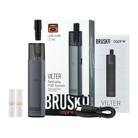 Электронная сигарета Brusko - Vilter (Голубой) купить в Самаре