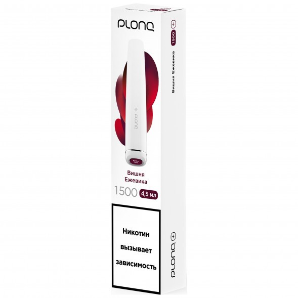 PLONQ PLUS - Вишня Ежевика (1500 затяжек) купить в Самаре