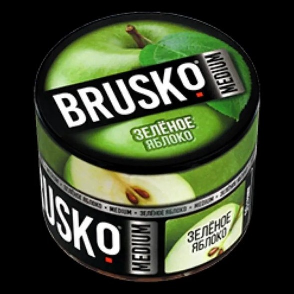 Смесь Brusko Zero - Зелёное Яблоко (50 грамм) купить в Самаре