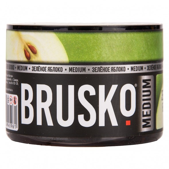 Смесь Brusko Zero - Зелёное Яблоко (50 грамм) купить в Самаре