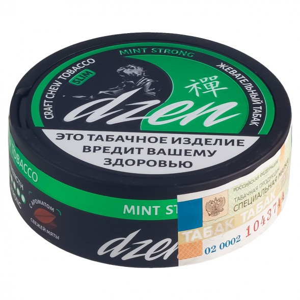 Табак жевательный DZEN Strong - Mint Slim (Мята) купить в Самаре