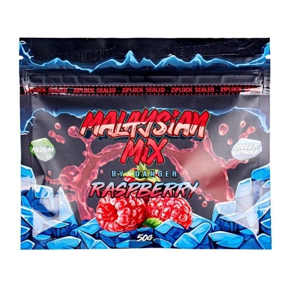 Смесь Malaysian Mix Medium - Raspberry (Малина, 50 грамм) купить в Самаре
