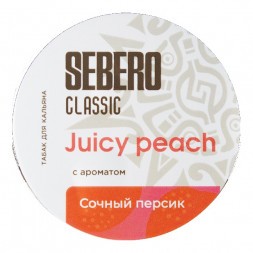 Табак Sebero - Juicy Peach (Сочный Персик, 100 грамм)