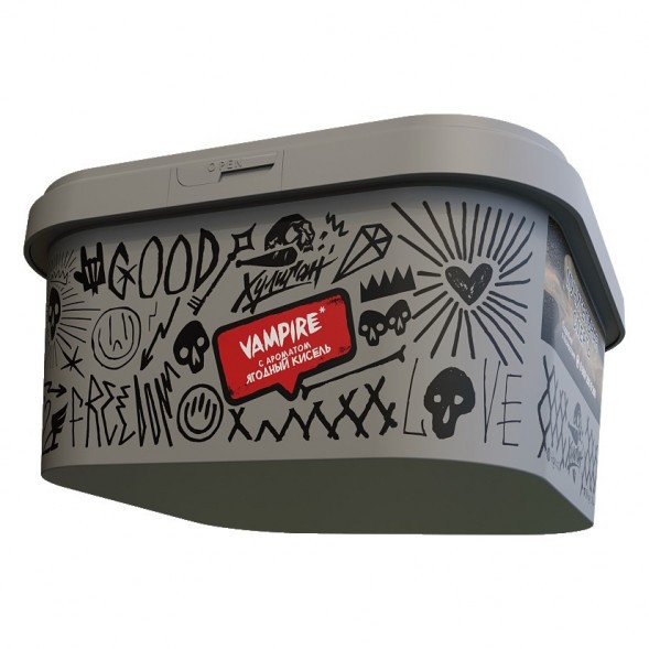 Табак Хулиган - Vampire (Ягодный Кисель, 200 грамм) купить в Самаре