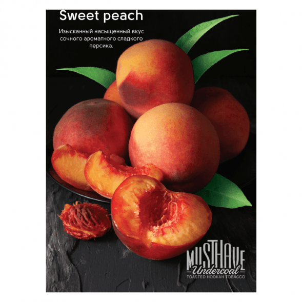 Табак Must Have - Sweet Peach (Сладкий Персик, 25 грамм) купить в Самаре