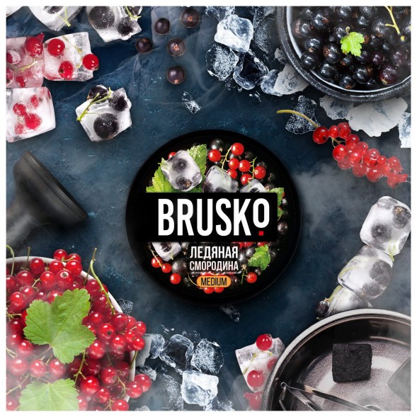 Смесь Brusko Medium - Ледяная Смородина (50 грамм) купить в Самаре