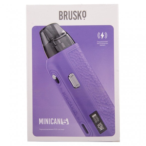 Электронная сигарета Brusko - Minican 5 (Фиолетовый) купить в Самаре