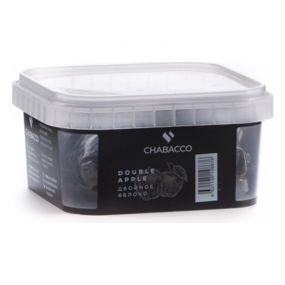 Смесь Chabacco MEDIUM - Double Apple (Двойное Яблоко, 200 грамм) купить в Самаре