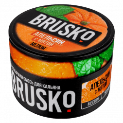Смесь Brusko Medium - Апельсин с Мятой (50 грамм)