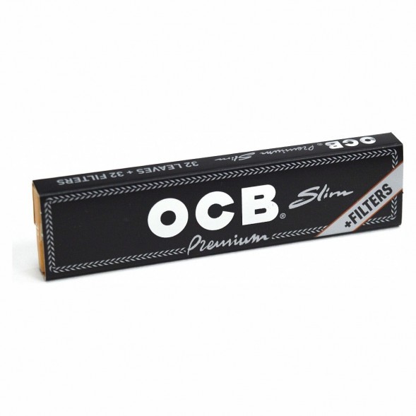 Бумага для самокруток OCB - SLIM Premium +FILTERS (32 штуки) купить в Самаре